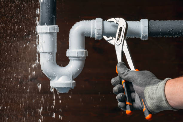 Professional Plumbing technician working in Rosharon, TX